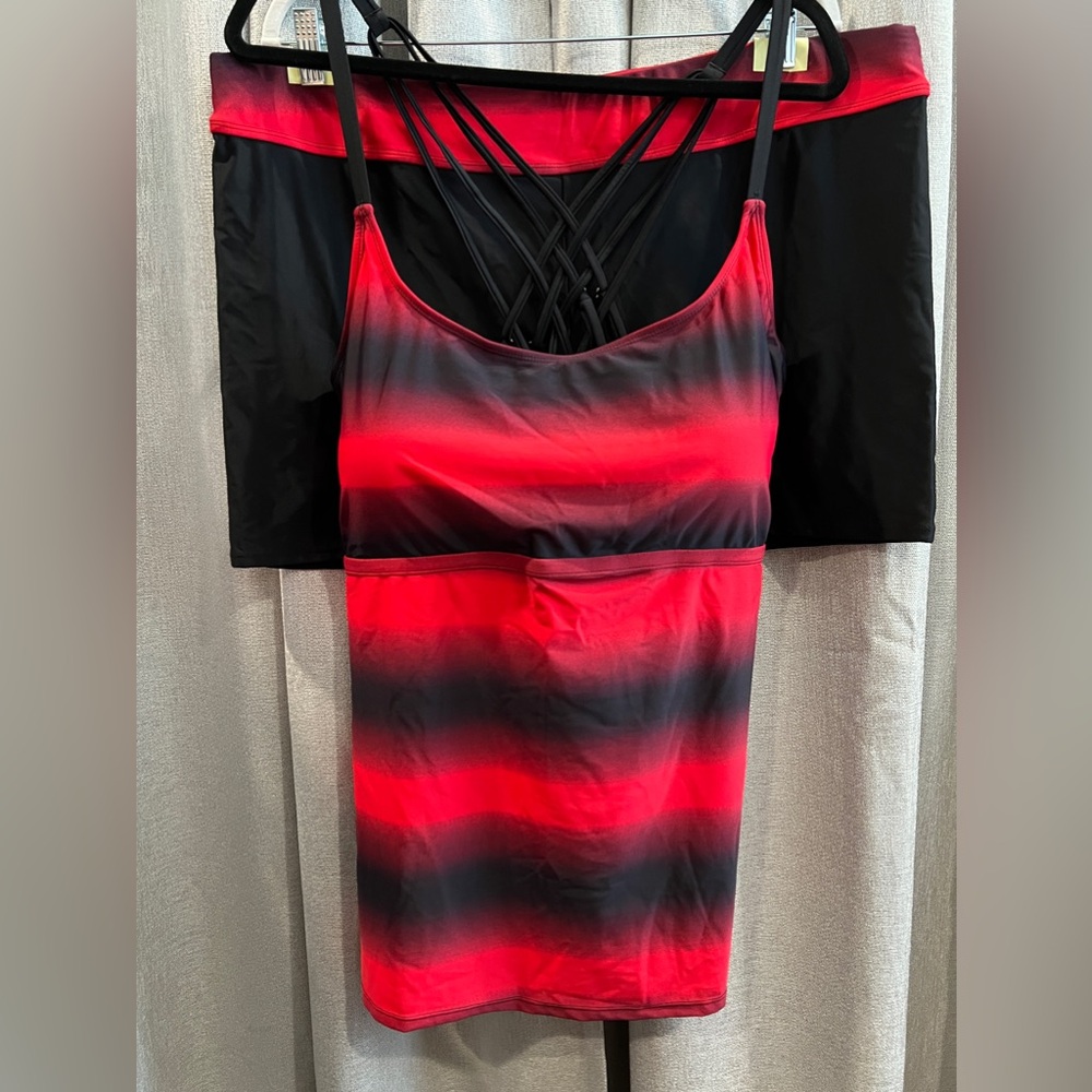 NWOT Tankini with Shorts Plus Size 3X